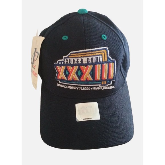 Logo 7, Inc Other - Vintage SUPER BOWL XXXIII Logo 7 Game Day Snapback NFL 1999 Hat Cap NWT/NOS
